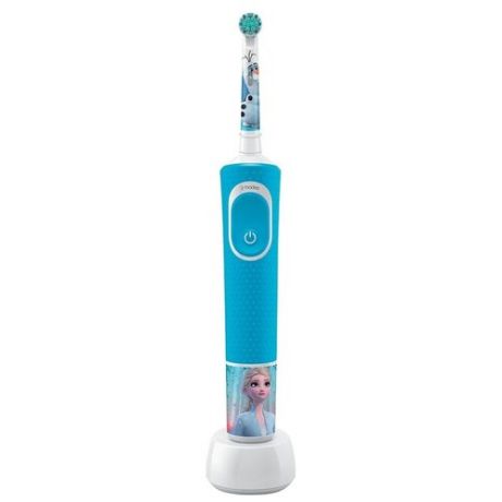 Электрическая зубная щетка Oral-B Vitality Kids Frozen II D100.413.2K, голубой