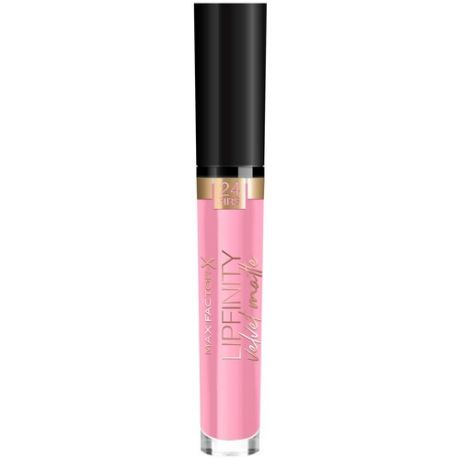 Max Factor жидкая помада для губ Lipfinity Velvet Matte матовая, оттенок 045 posh pink