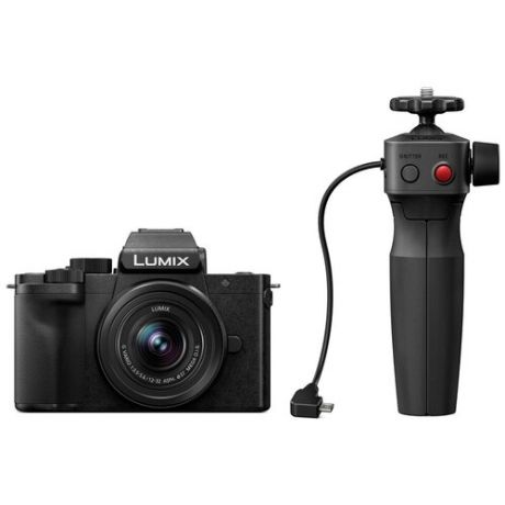 Фотоаппарат Panasonic LUMIX G DC-G100V Kit G VARIO 1:3.5-5.6/12-32 ASPH. MEGA O.I.S., черный