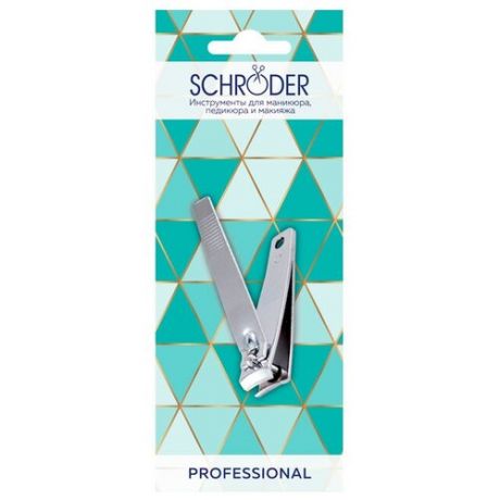 Клиппер Schroder Средний Серебро Прямой 1 шт.