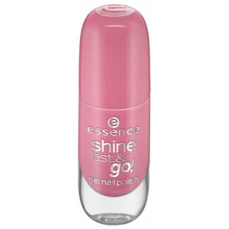 Essence Лак для ногтей shine last & go! gel nail polish, 8 мл, 75 cotton candy love