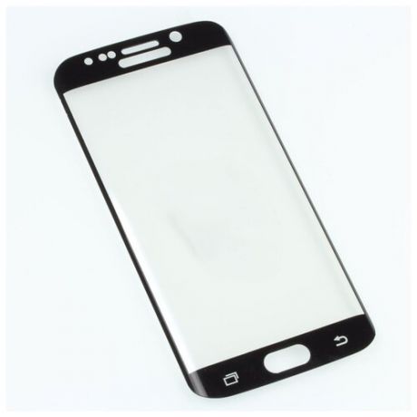 3D полноэкранное ультратонкое износоустойчивое сколостойкое олеофобное защитное стекло для Samsung Galaxy S6 Edge черный