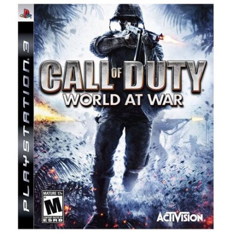 Игра для PlayStation 3 Call of Duty: World at War, английский язык