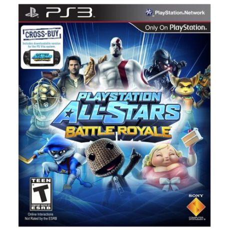 Игра для PlayStation 3 PlayStation All-Stars: Battle Royale, полностью на русском языке