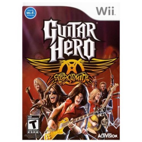 Игра для PlayStation 3 Guitar Hero: Aerosmith, английский язык