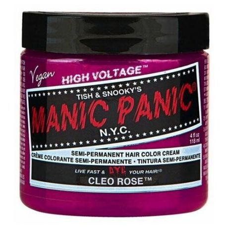 Крем Manic Panic High Voltage Cleo Rose розовый оттенок, 118 мл