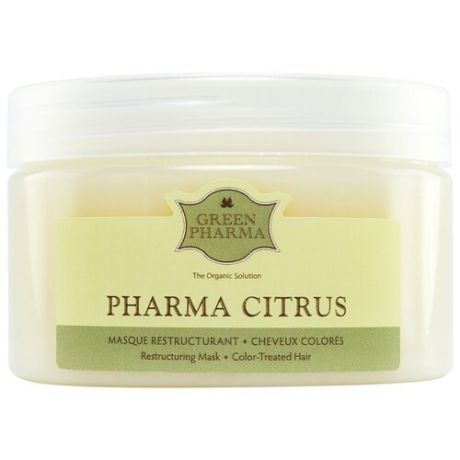 GreenPharma Маска для волос Pharma Citrus, 250 мл