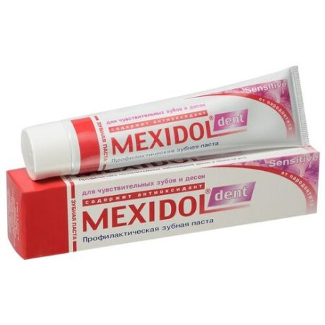 Зубная паста Мексидол Sensitive, 65 г