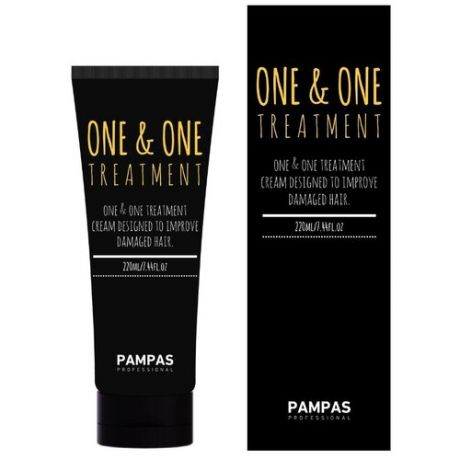 Pampas One & One Treatment Глубокое восстановление волос, 220 мл
