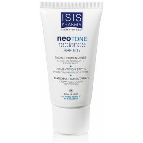 ISISPHARMA Neotone Radiance SPF 50+ Крем для предупреждения гиперпигментации для лица и шеи, 30 мл