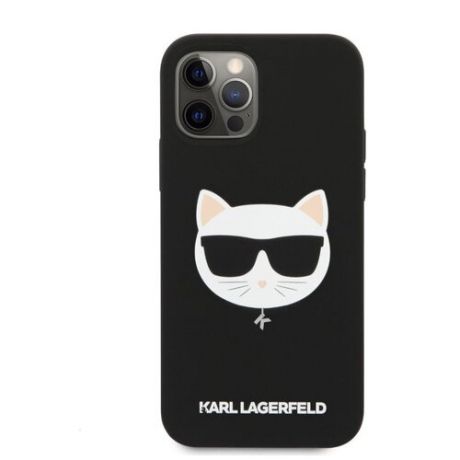 Чехол CG Mobile Karl Lagerfeld Liquid silicone Choupette Hard для iPhone 12 Pro Max, цвет Черный (KLHCP12LSLCHBK) KLHCP12LSLCHBK