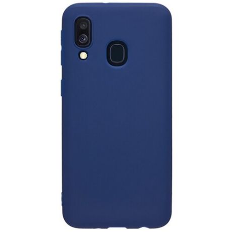 Чехол-накладка Deppa Gel Color Case для Samsung Galaxy A40 синий