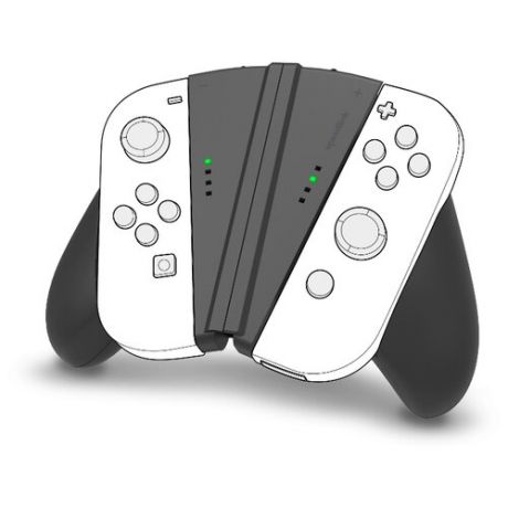 Nintendo Switch Крепление для контроллера Joy- Con для консоли Switch (SL-330602- BK)