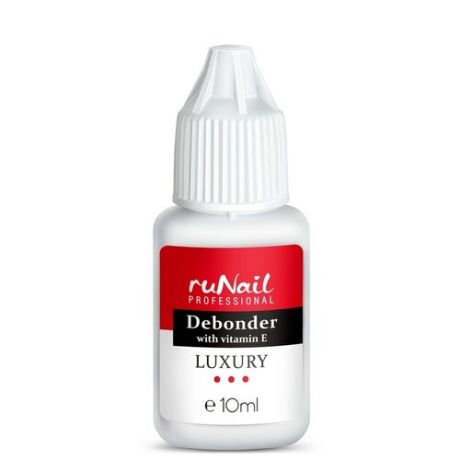 RuNail, Luxury - средство для снятия наращенных ресниц (с витамином Е) №2289, 10 мл