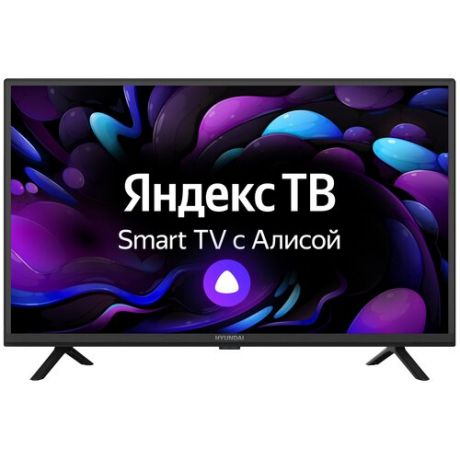 32" Телевизор Hyundai H-LED32FS5003 LED (2021) на платформе Яндекс.ТВ, черный