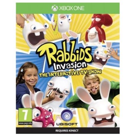 Игра для PlayStation 4 Rabbids Invasion, полностью на русском языке