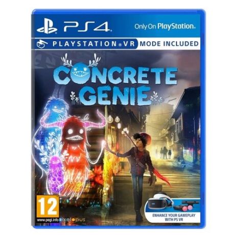 Игра для PlayStation 4 Concrete Genie, полностью на русском языке