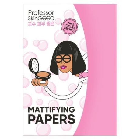 Professor SkinGOOD Матирующие салфетки Mattifying Papers