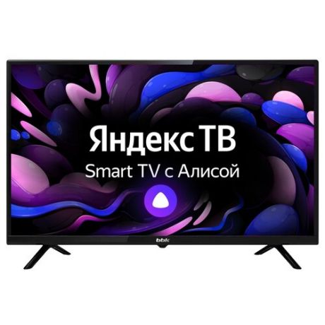32" Телевизор BBK 32LEX-7250/TS2C LED (2021) на платформе Яндекс.ТВ, черный