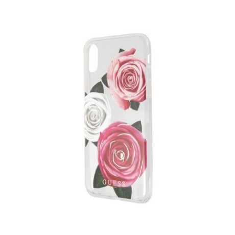 Чехол-накладка CG Mobile Flower desire Transparent Hard для Apple iPhone X/Xs Tricolor Roses