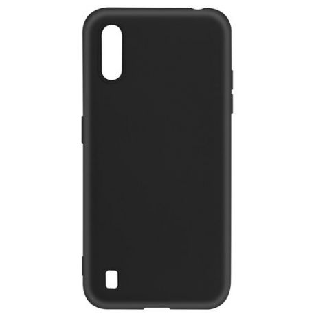 Krutoff / Чехол-накладка Krutoff Silicone Case для Samsung (A015/ M015) Galaxy A01/ M01 черный
