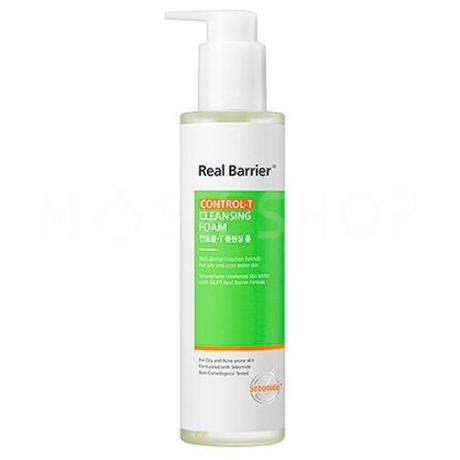 Очищающий гель для проблемной кожи Real Barrier Control-T Cleansing Foam