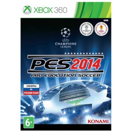 Игра для Xbox 360 Pro Evolution Soccer 2014, русские субтитры