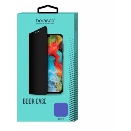 Чехол BoraSCO Book Case для Realme 6 синий