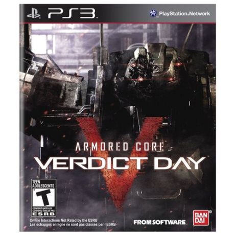 Игра для PlayStation 3 Armored Core: Verdict Day, английский язык
