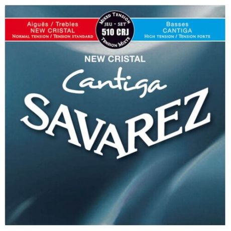 Струны для классической гитары Savarez 510CRJ New Cristal Cantiga
