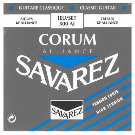 Savarez 500AJ Corum Alliance Blue high tension струны для кл. гитары нейлон