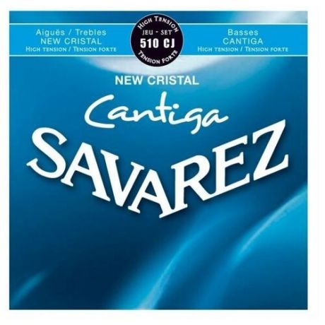 Savarez 510CJ New Cristal Cantiga Blue high tension струны для классической гитары, нейлон