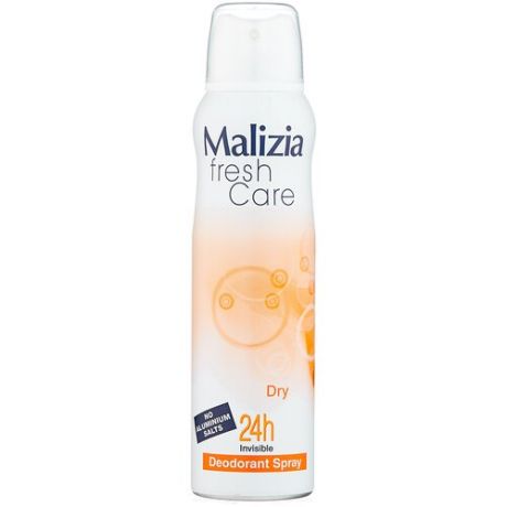 Malizia, Дезодорант-антиперспирант Fresh Care Dry, спрей, 150 мл