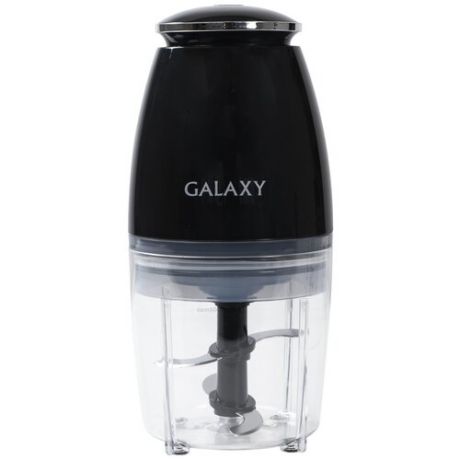 Galaxy GL 2356 Чоппер электрический, мощность 400 Вт, пластиковая чаша объемом 700 мл, двойной нож из нержавеющей стали, защита мотора от перегрева, ножки препятствующие скольжению, длина шнура питания 80 см, 220-240 В ~ 50 Гц