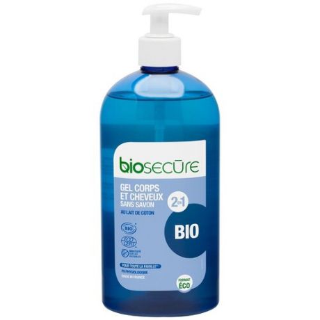 Очищающий гель для тела и волос Biosecure 2 в 1, 100 мл