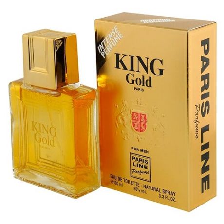 Туалетная вода Paris Line Parfums King Gold, 100 мл