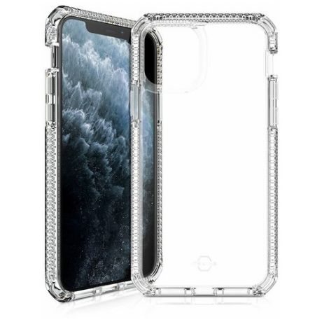 Антибакт. чехол- накладка ITSKINS SUPREME CLEAR (2019) для Apple iPhone 11 Pro Max 6,5" прозрачный