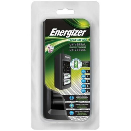 Зарядное устройство Energizer ЗУ Charger Universal AA-AAA-C-D-9V E301335800
