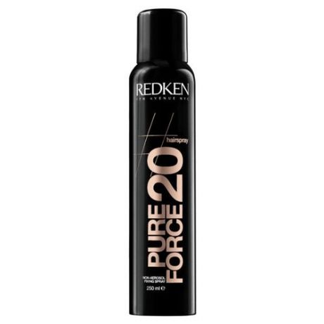 Redken Спрей для укладки волос Pure force 20, экстрасильная фиксация, 250 мл