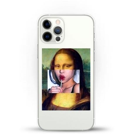 Силиконовый чехол Мона на Apple iPhone 12 Pro