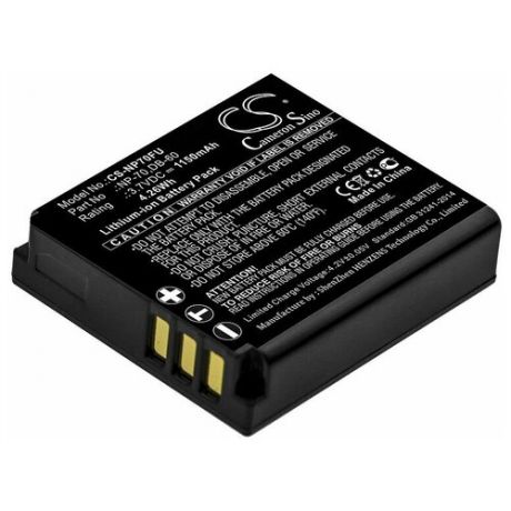 Аккумулятор для BP-DC4, CGA-S005E, D-Li106, NP-70 (1150mAh)