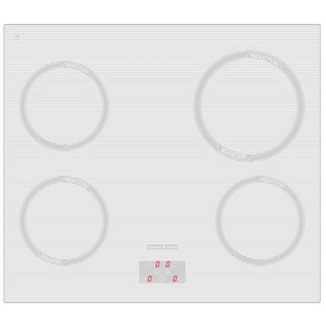 Индукционная варочная панель Zigmund & Shtain CIS 299.60 WX, белый