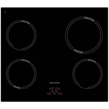 Индукционная варочная панель Zigmund & Shtain CIS 299.60 BX, черный