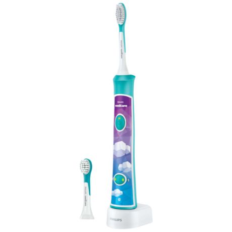 Звуковая зубная щетка Philips Sonicare For Kids HX6322/04, aqua