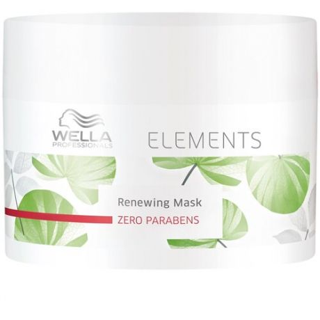Wella Professionals Elements Обновляющая маска для волос и кожи головы, 150 мл, банка