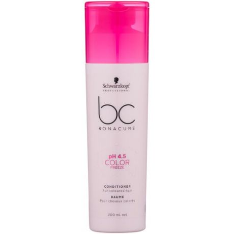 BC Bonacure кондиционер pH 4.5 Color Freeze для окрашенных и мелированных волос, 200 мл