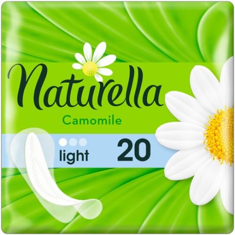 Naturella прокладки ежедневные Camomile Light daily, 1 капля, 20 шт.