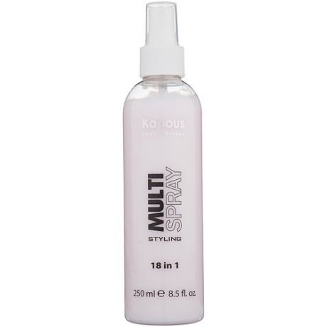 Kapous Professional спрей для укладки волос Multi Spray 18 в 1, слабая фиксация, 250 мл