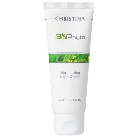 Christina Bio Phyto Normalizing Night Cream Нормализующий ночной крем для лица, 75 мл