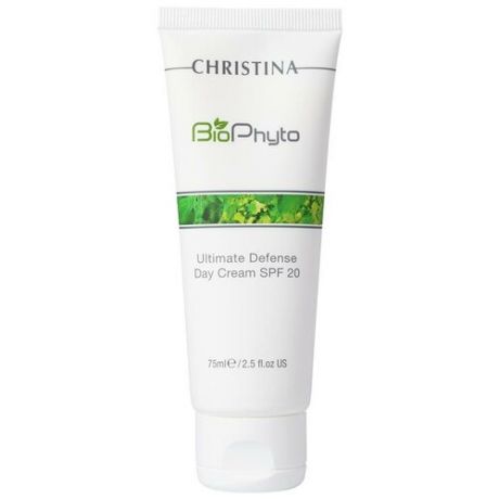 Christina Bio Phyto Ultimate Defense Day Cream SPF 20 Дневной крем для лица Абсолютная защита, 75 мл